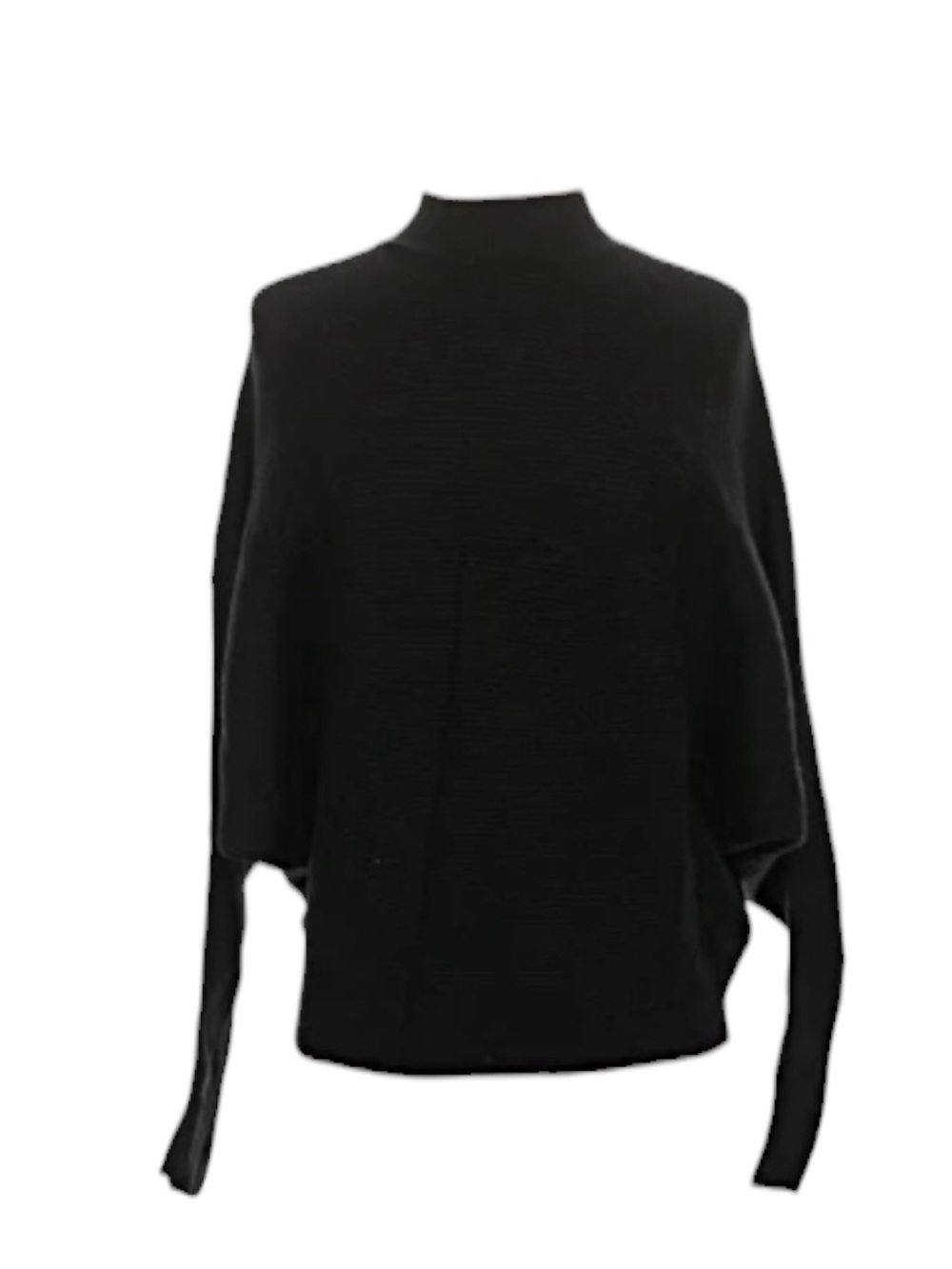 Philosophy Knit Long Sleeve w/Cut-Out Sweater, Women's Size S - Black